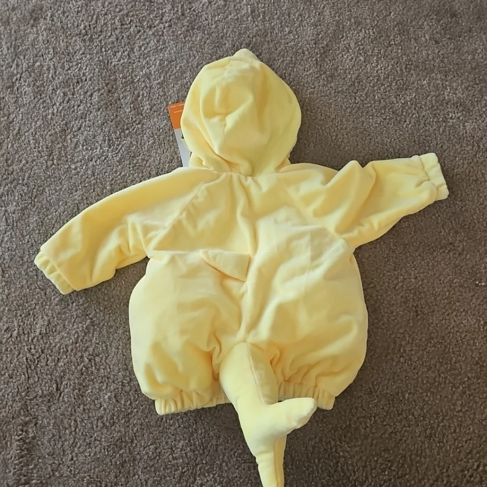 Baby Shark Yellow Plush Infant Pullover Costume NEW